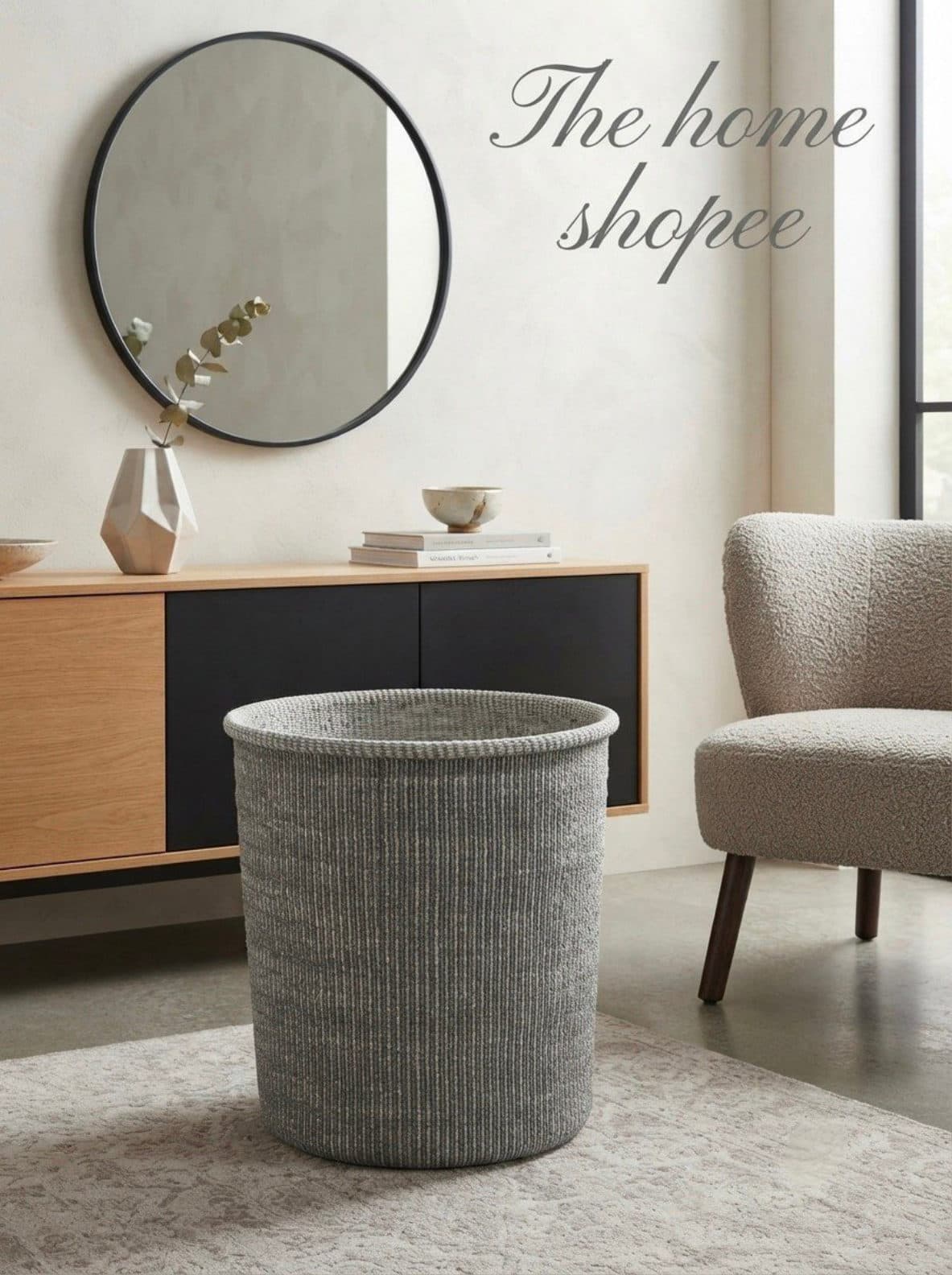 Basket — Grey Rope