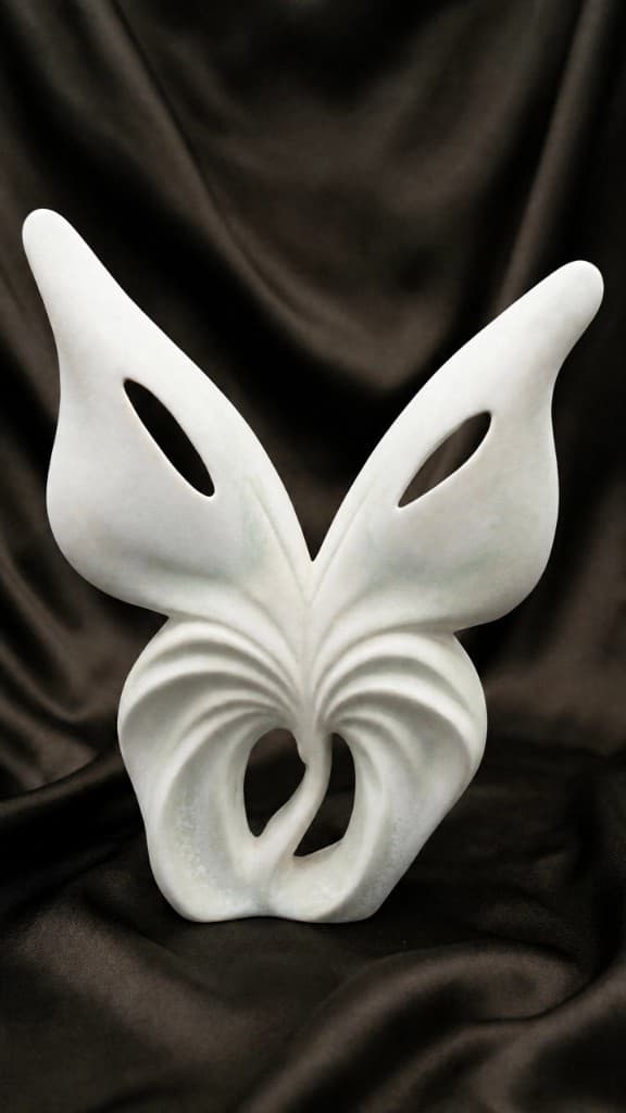 Marble Butterfly Sculpture