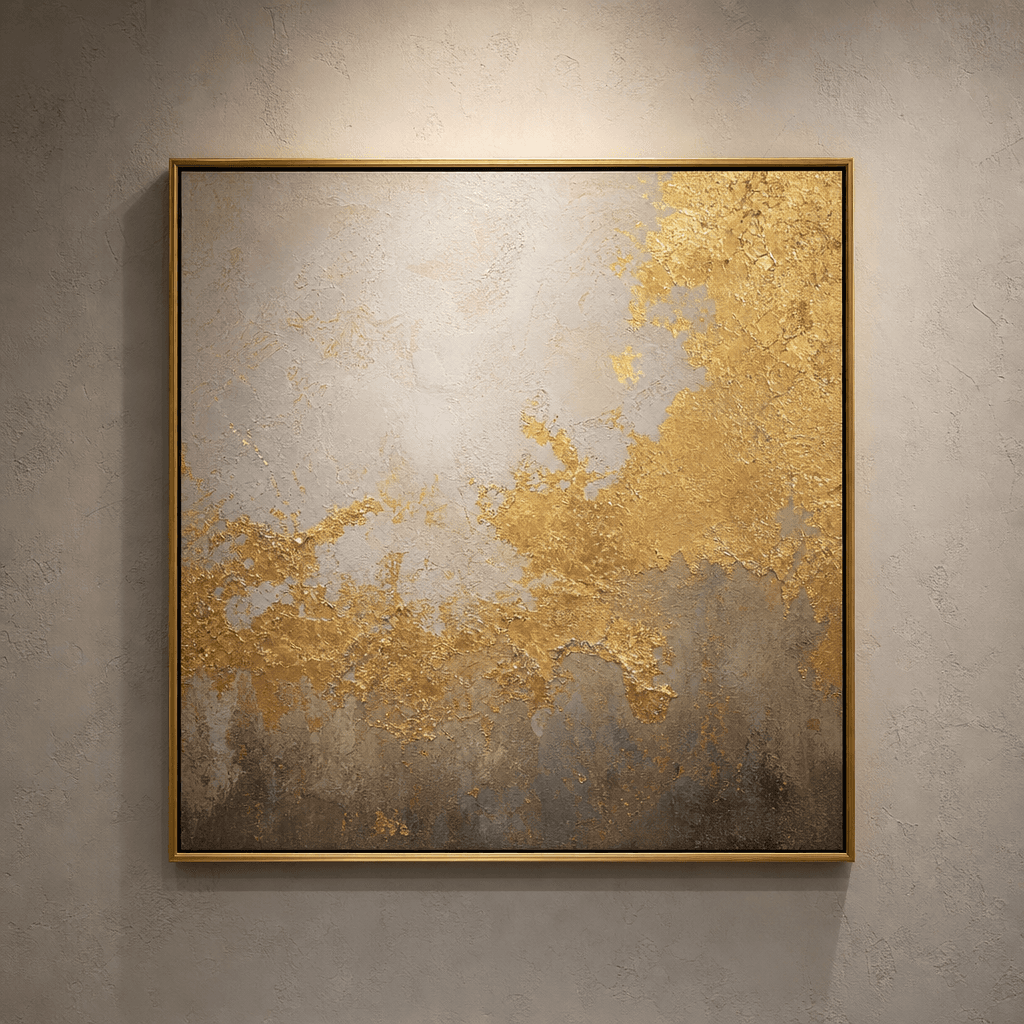 Gilded Horizon Painting